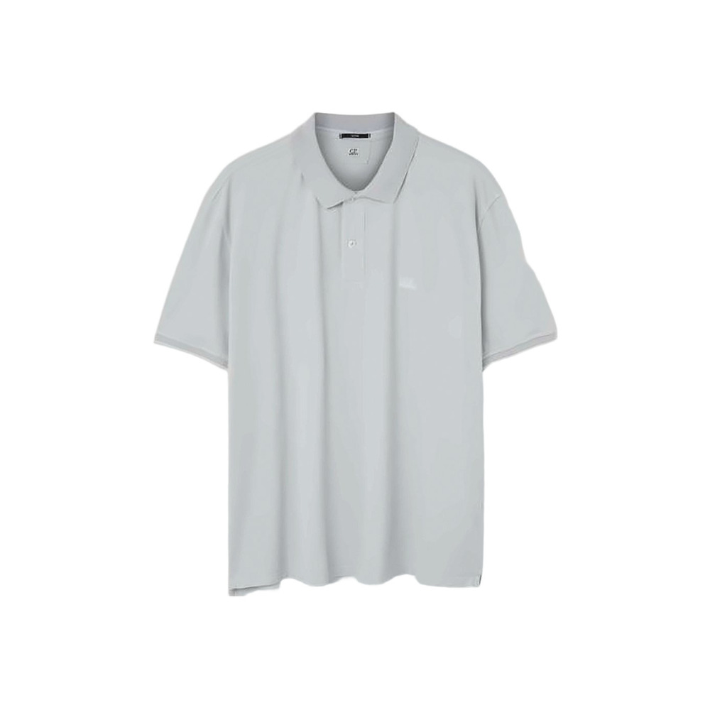 C.P. COMPANY Short-Sleeve Polo Shirt with Classic Collar